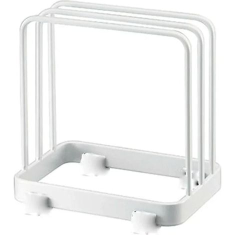 Plafonnier Cristal Support Planche à Découper - 1 Pièce - Acier Inoxydable - Rangement Vertical Étanche - Cuisine Salle (1/5)