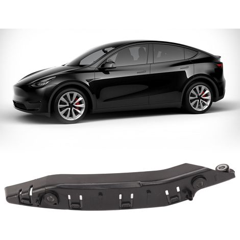 (T04) Linke vordere Stoßstangenhalterung, kompatibel mit Tesla Model Y 2020–2023, Teilenummer 1493771-00-B, 1493770-00-B (1/5)