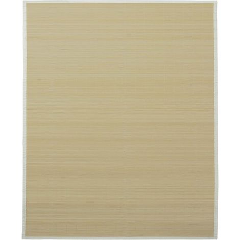 vidaXL Tappeto in Bambù 160x230 cm Naturale