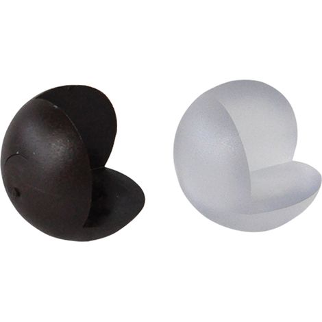 PARACOLPI ADESIVI mm 25 pz 4  - col. marrone mm 25 pz 4  - col. marrone