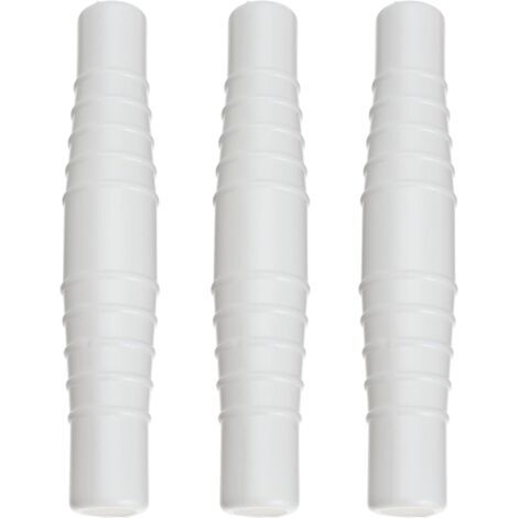 Applicable Adaptateur Tuyau Piscine, 3pcs Connecteur de Tuyau Plastique, Raccords Pour Tuyau Piscine, Connecteur Tuyau Piscine, Adapté au Raccord de Tuyau d'Aspirateur de Piscine ou de Pompe de Filtra (1/5)