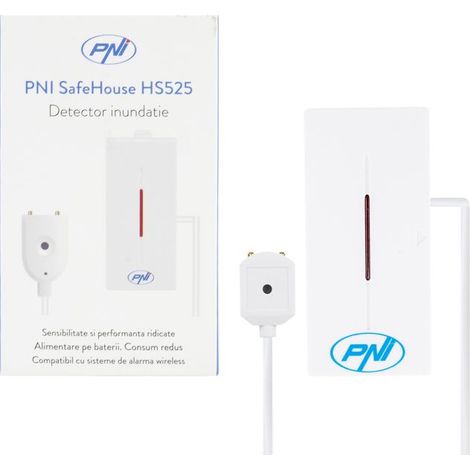 Détecteur d'inondation - PNI - HS525 - Sans fil - 433 MHz - Intérieur/extérieur (1/4)