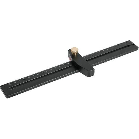 Règle à tracer, jauge de marquage coulissante, outils de mesure de haute précision -- (1/5)