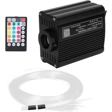 16-W-RGBW-LED-Lichtleiter-Deckenleuchten-Set, App-Steuerung, 2 m Kabel im Lieferumfang enthalten (1/5)