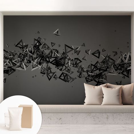 Carta Da Parati - Mural - Con Sala Da Pranzo - Camera Da Letto - Cameretta - Con Colla Gratuita Astrazioni geometriche 208x146 cm (1/5)