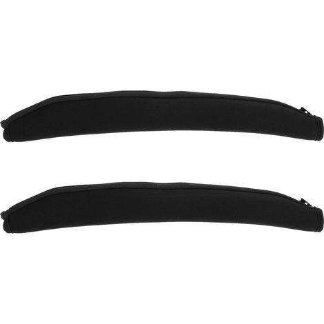 Lot de 2 Coussinets de Bandeau en Tissu Noir pour Casque, Protège Écouteurs et Remplace Les Protections Usées, Compatible avec Casques Première Génération (1/5)