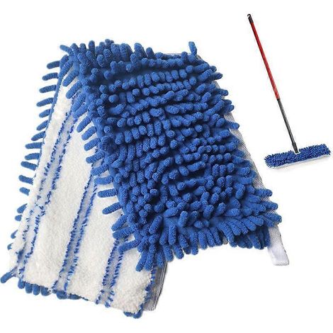 Lot de 3 lingettes de rechange pour balais à franges en microfibre O-Cedar, accessoires pour têtes de balai vapeur et lingettes humides et sèches (1/5)