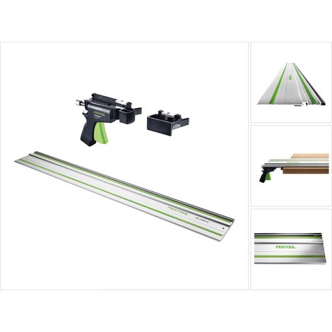 Festool Führungsschiene Schnellspanner Set FS 1400/2 ( 491498 ) + FS-RAPID/R ( 489790 )