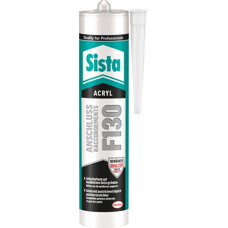 Sista Anschluss F 130 schwarz 300ml L40SZ