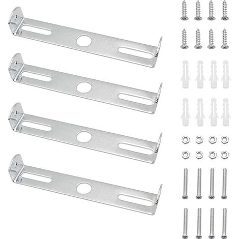4 Pièces Plaque de Suspension pour Plafonnier 105mm pour Plaque de Montage Cache Base Monture pour Suspension Lustre Plafonnier Décoration de Plafond, Accessoires pour suspension et lustre (1/5)