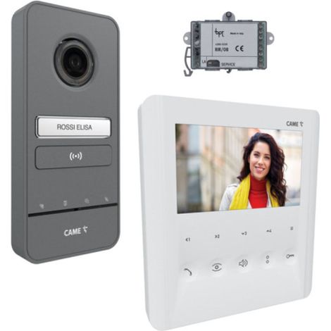 Télécommande pour interphone CAME – Cache frontal d’origine 8K40CF-032 – Installation simple et rapide – Compatible moteurs FAST40