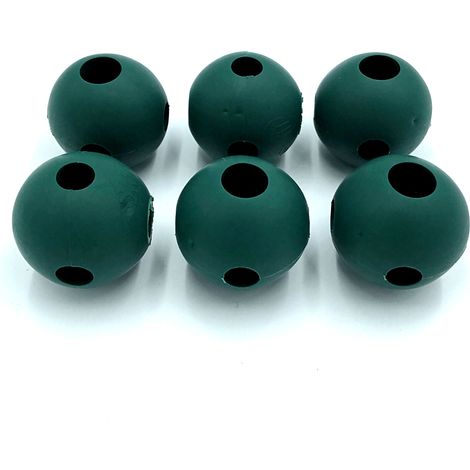 Build-a-Ball' Tube Connector - Build DIY Fruit Cages, Greenhouses, Plant Protection Covers, Netting Frames & More (Pack 6)