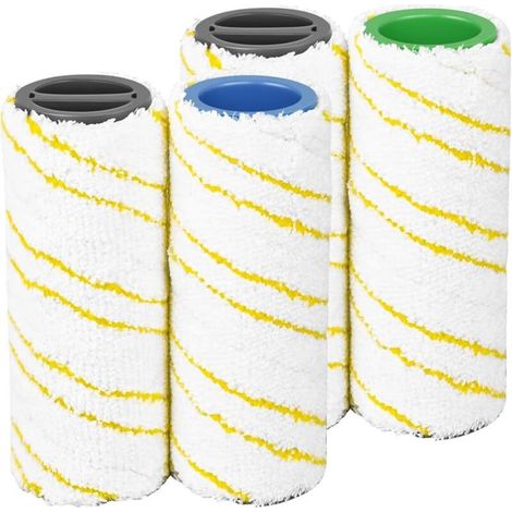 Brosse à Rouleau Pour karcher FC7 FC5 FC3D FC3 EWM2 Accessoires Rouleaux de Rechange Aspirateur Rouleau Brosses de Nettoyeur Sol 2.055-006.0/2.055-007.0 (1/4)