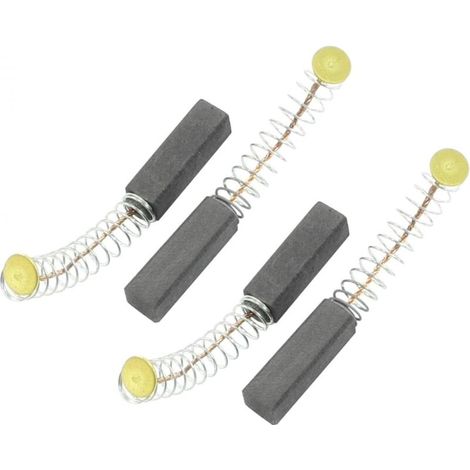 sourcing map Balais de charbon 6 mm x 6 mm x 20 mm pour moteur électrique générique 100 pièces