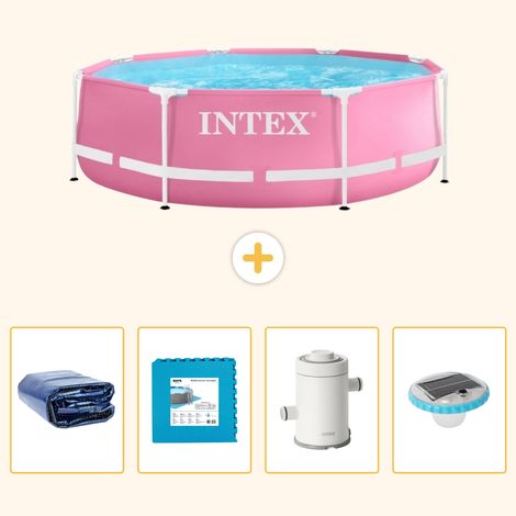 Intex Piscine Tubulaire Ronde - 244x76 cm - 5-pièces  S152 (1/5)