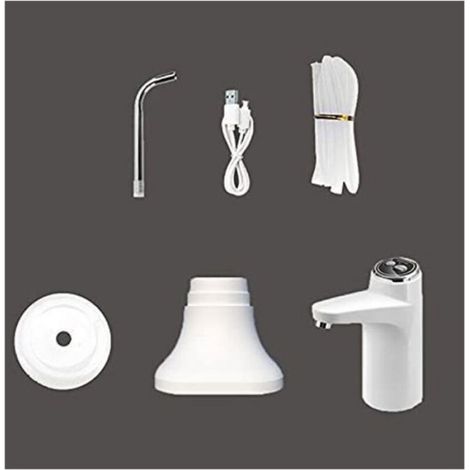 Pompe Distributeur D Eau - Rechargeable USB - Pour Bouteille - Usage Maison Cuisine Bureau - 1 Piece (1/5)