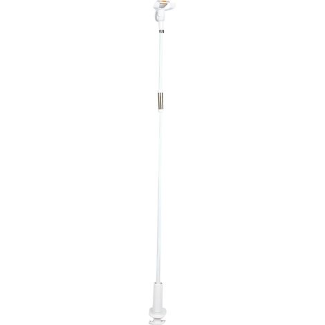 Support tuyau ventilateur universel, support fixe pour tube respiratoire, cadre de maintien en acier, accessoire appareil respiration, collier mural réglable, 1 pièce (1/5)