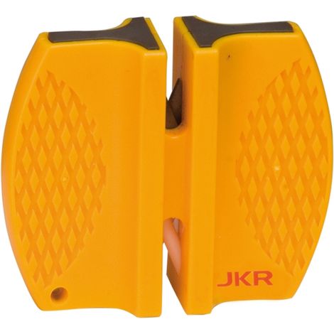 Afilador de bolsillo Joker, fácil de utilizar, diseño antideslizante, color amarillo, JKR2004 (1/2)