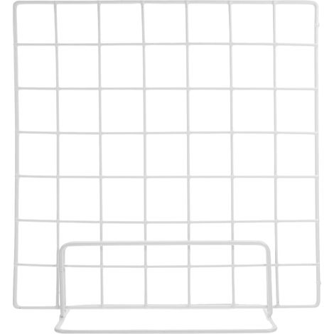 Présentoir Photo de Table en Grille, Fer Blanc, Lot de 2 (1/5)