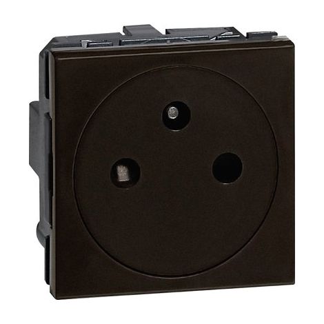 Prise Surf 2 Mod 2P+T Noir Mat