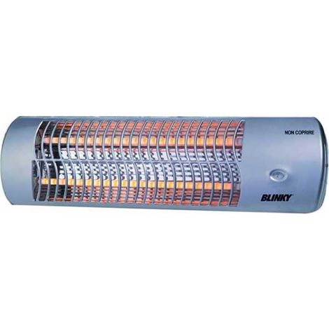 Estufa de cuarzo Blinky Bk-Sq1200 para exteriores 2x600 vatios