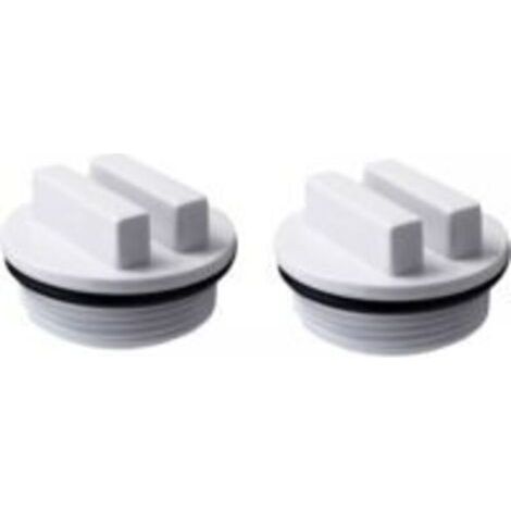 Lot de 2 housses antigel et filtre de piscine avec joint torique pour la protection contre le gel de la piscine en hiver et la plupart des filtres de piscine