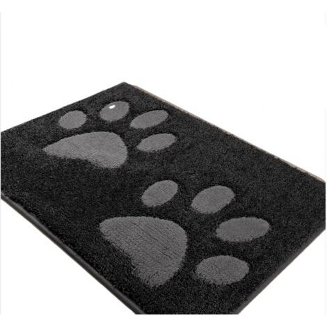QORVA-50 x 80 cm, Paillasson d'intérieur, Tapis d'entrée antidérapant lavable en machine, Tapis de sol doux et absorbant pour chiens, entrée, porte, couloir (1/5)