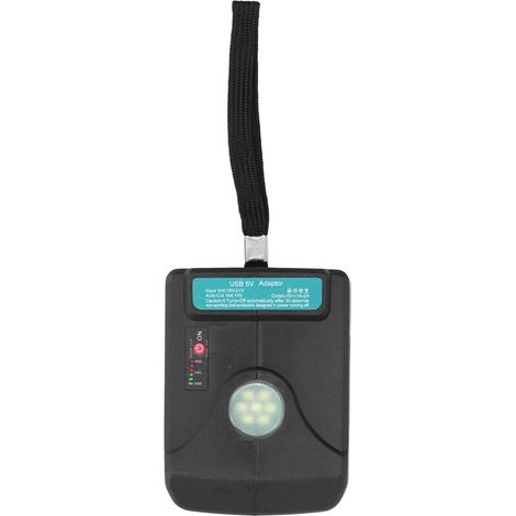Adaptador de batería, kit de conversión, estación de acoplamiento, conector de alimentación USB para carga de 18V-21V (1/5)