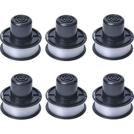 pair A6226 Bobine de fil compatible avec Auftipp Coupe-herbe automatique GL250 / GL310 / GL360 / GL360SB avec 6m ligne, 6-pack