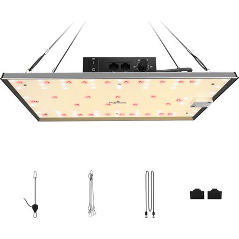 NovaGrove Pflanzenlampe LED Vollspektrum, 100W Grow Lampe für Growbox. Grow Light mit Dimmbar & Daisy Chain, EC10 (1/5)