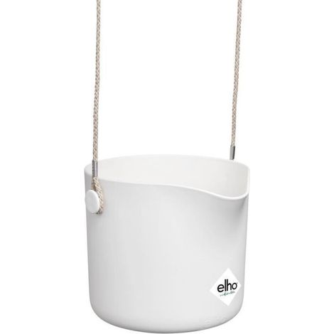 Elho B.for Swing 18 - Blanc - L 21 x B 20 x H 17 cm - intérieur - 100% recyclé (1/5)