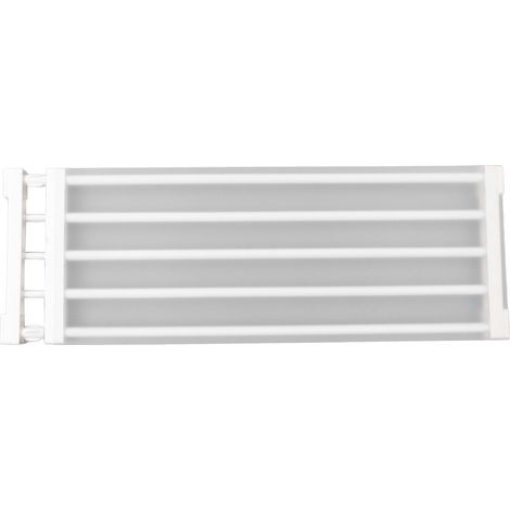 Étagère extensible pour penderie, séparateur de placard sans clous, support de rangement pour armoire, longueur 75-120 cm / 29,5-47,2 pouces (1/5)