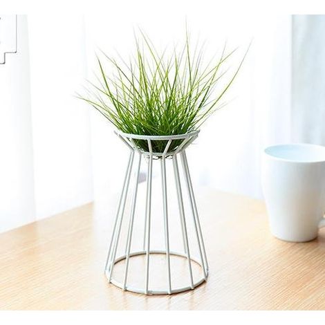 Soporte de hierro para plantas Mettec - MDD98 - maceta metálica para plantas aéreas (4,5 x 15 cm/1 pieza) (1/5)