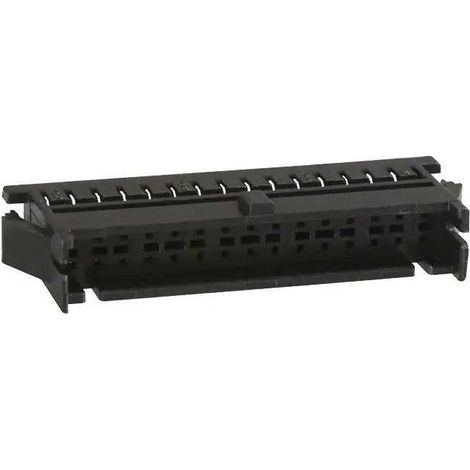 Connecteur DF11 Femelle 15x2 Voies avec rabat pour panneau de fixation