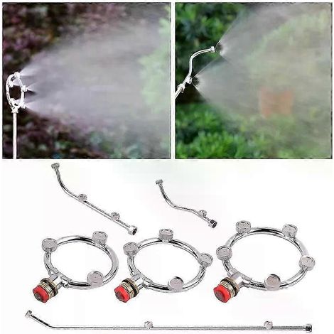 2-5 Heads 1/4 1/2 M14 High Pressure Agriculture Garden Electric Sprayer Nozzle Superfine Atomization Misting Spray Dispenser (1/5)