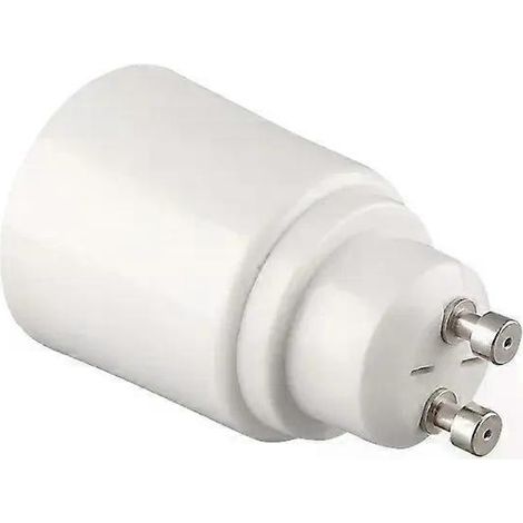 Adaptateur pour ampoule LED GU10 vers E27 (1 pièce) - Matériau résistant à la chaleur - JXLGV (1/5)