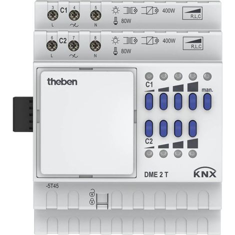 Module variateur 2c DME 2 T KNX THEBEN 4930275