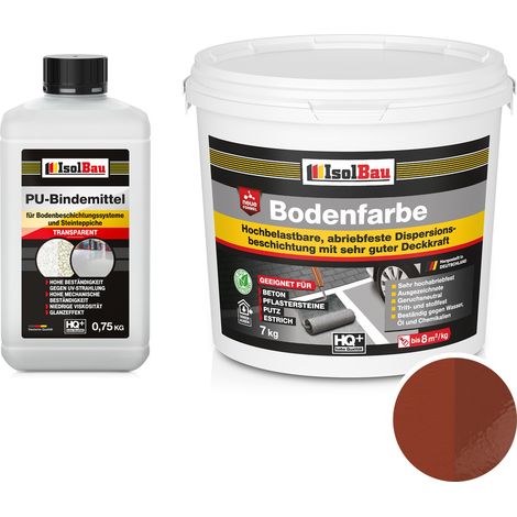 IsolBau 2K-Harzbodenfarbe für Betonbodenbeschichtung 7 kg rustikal (1/5)