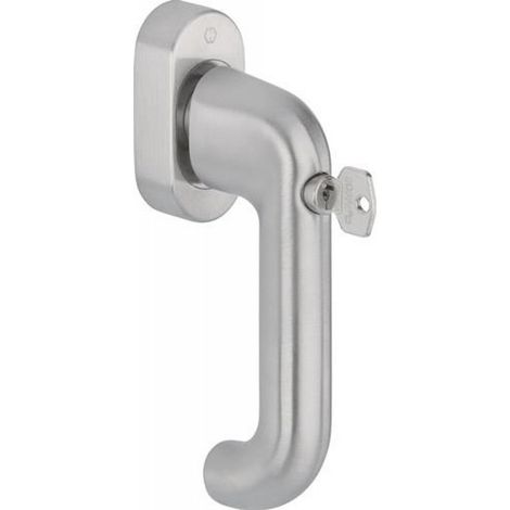HOPPE® Fenstergriff absperrbar Paris E038S/UD9056, mit Schrauben, Edelstahl, 12025550 (1/2)