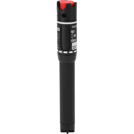 Stylo détecteur de défauts visuels sans contact VFL (Very Light Pen) pour fibre optique, longueur 50 km, en alliage d'aluminium, 50 mW, pour câbles à fibre optique. (1/5)