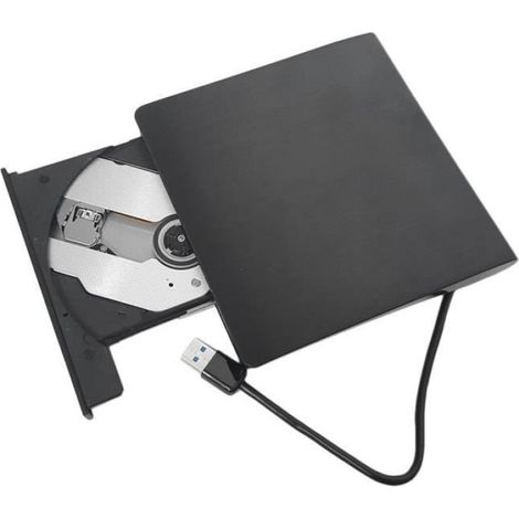 Lecteur Graveur DVD ± RW - USB 3.0 Externe Slim - Compatible Mac et PC - 1 Unité (1/4)