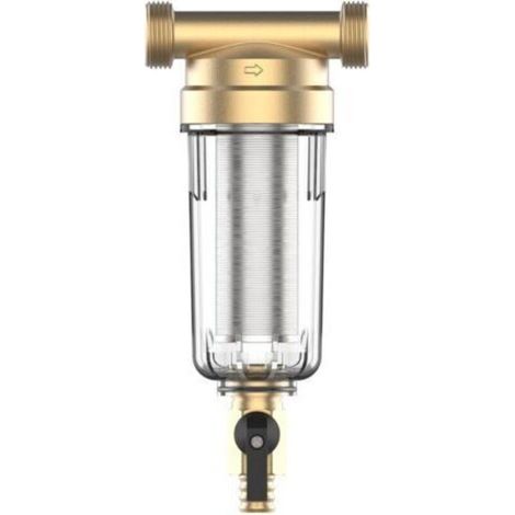 Préfiltre de sédimentation 3/4", réutilisable pour les tuyaux de puits (1/5)