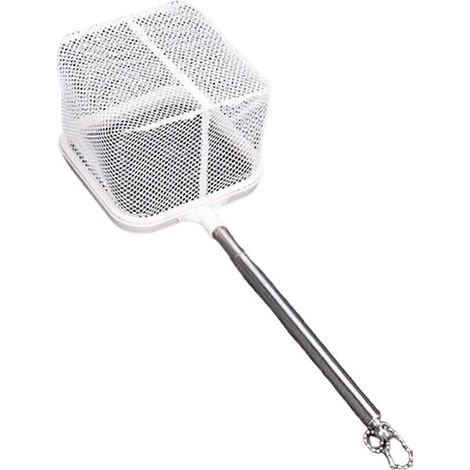Filets de pêche de rangement pour usage domestique et commercial, avec ventouses détachables, tiges télescopiques et poignées en acier inoxydable. (1/5)