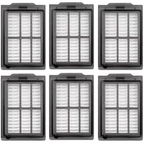 Lot de 6 filtres de rechange pour aspirateur IROBOT ROOMBA Plus 405 Combo/505 Combo (1/5)