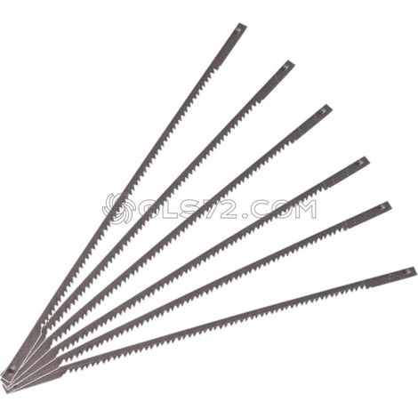 SCHEPPACH KIT 6 HOJAS PARA SIERRA DE CALAR 135x2x0,25 mm 25T UNIVERSAL