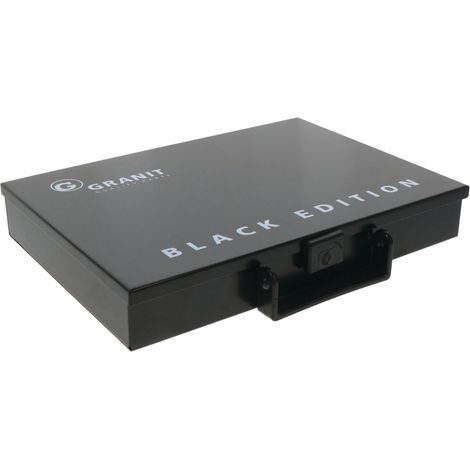 Caja metálica, 8 compartimentos, vacía, EDICIÓN NEGRA (1/3)