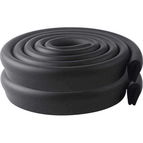 Garde-Coins Pour Meuble - Bande Protectrice En Mousse NBR Haute Densité - Pour Tables En Verre Lit Bureau Cuisine - 2 M X 3,5 Cm X 0,8 Cm - 1 Pièce + 4 Coins (1/5)