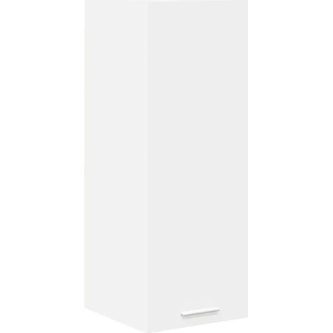 Armadio a muro moderno con ampio spazio di archiviazione 30 x 31 x 80 cm in legno ingegnerizzato bianco 020053281