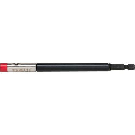 Porta Inserti Magnetico 1/4 Portainserti Sottile 150mm 0614176639 Wurth (1/4)