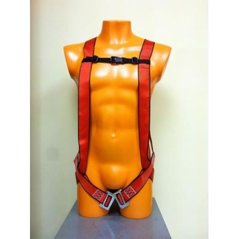 Kit imbracatura anticaduta CLIMAX con cinghia da 1,5 m + 2 connettori + borsa